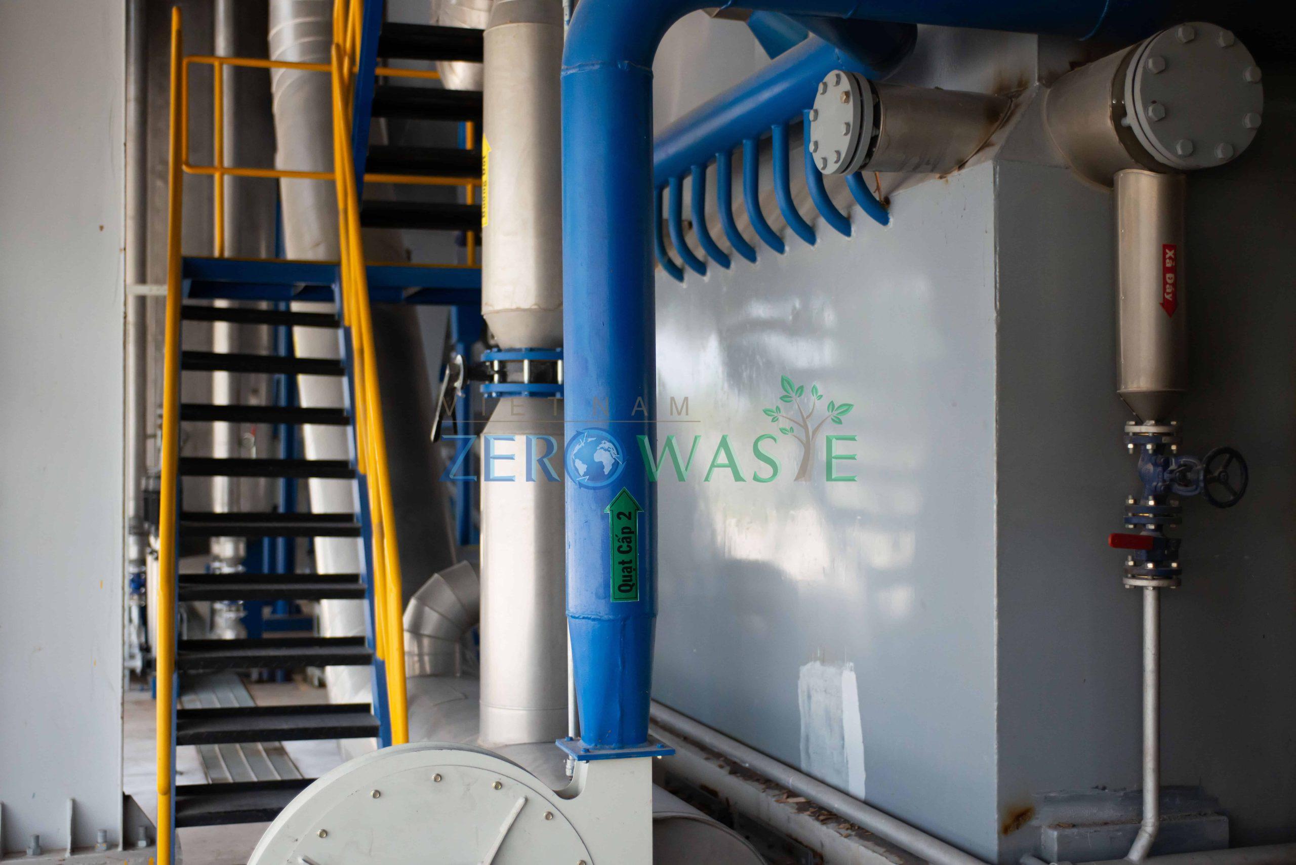 Lợi thế của lò hơi tầng sôi đốt chất thải trong ngành giấy 