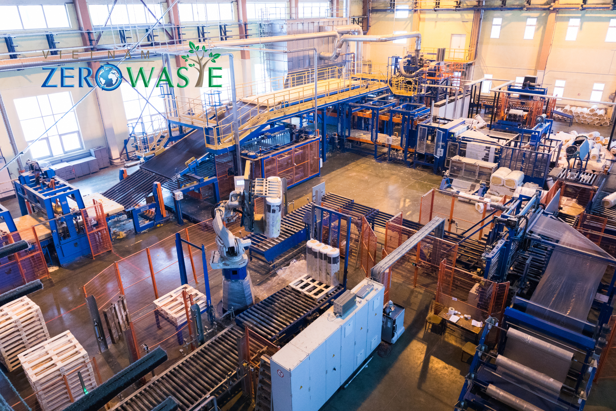 Nhà máy công nghiệp sản xuất điện năng