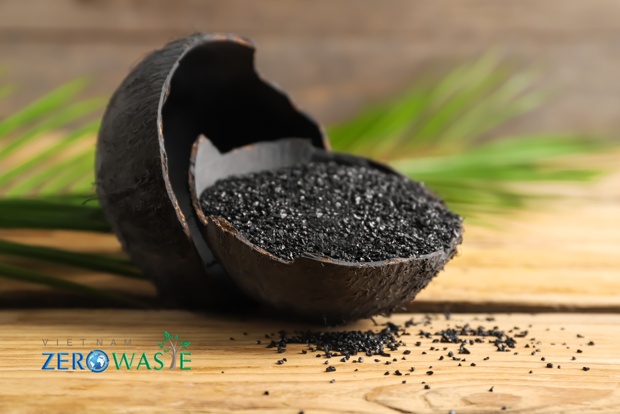 Than hoạt tính sản xuất từ bã mía có tính năng hấp phụ khí độc hại