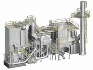 HÌNH ẢNH 3D CỦA LÒ HƠI TẦNG SÔI
